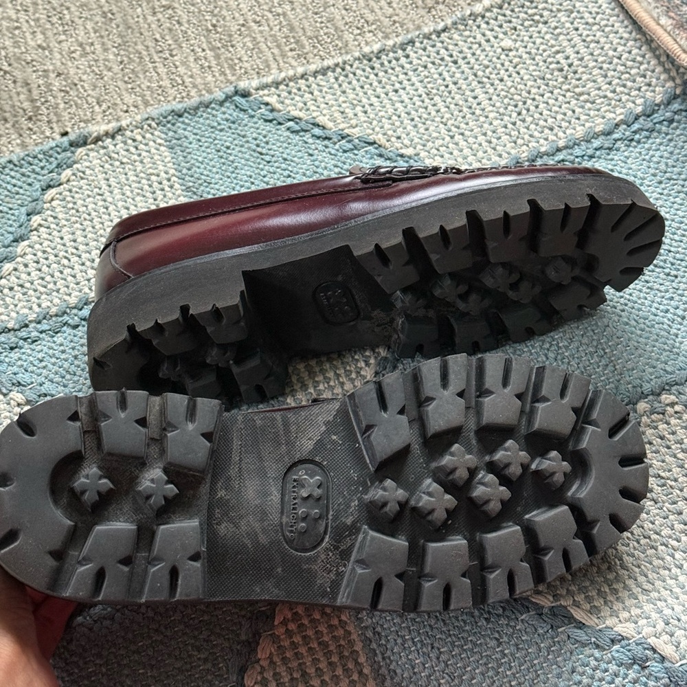 G.H. Bass & Co. Whitney Super Lug Weejuns Wine 8.5M - Picture 3 of 5